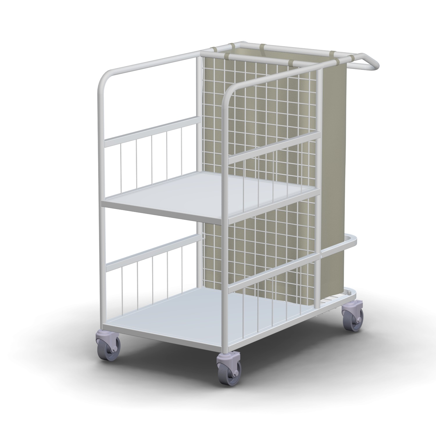 Візок медичний ТГБ для брудної та чистої білизни ТМ Омега